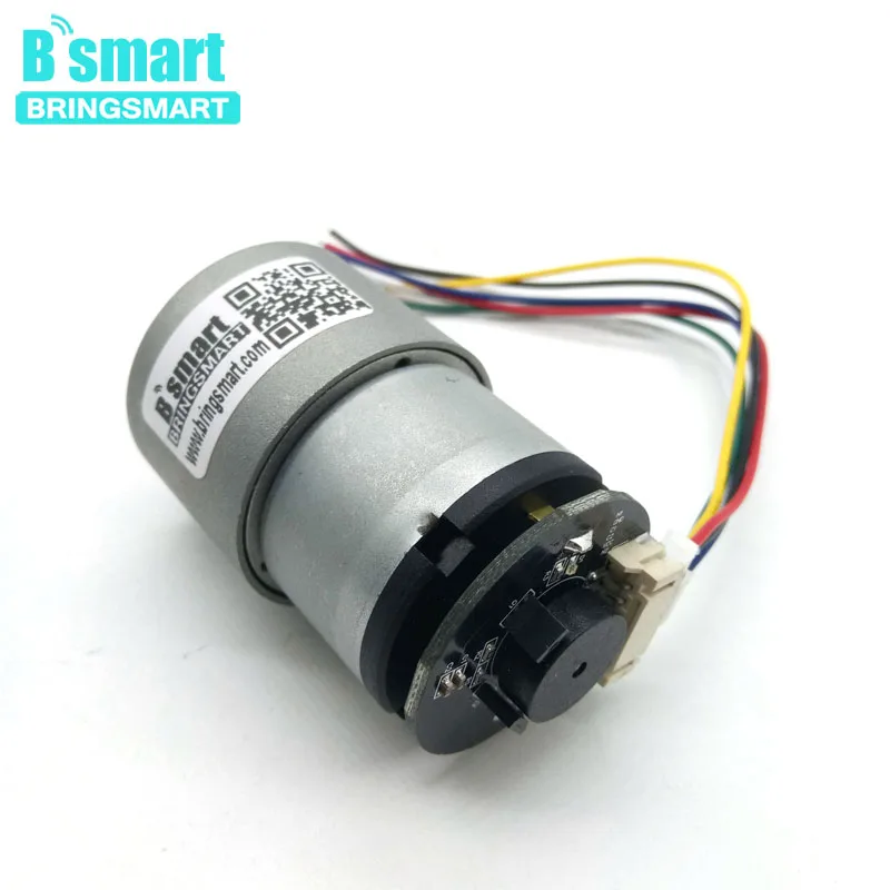 Bringsmart мотор кодировщик с частотой вращения двигателя постоянного тока 12 В