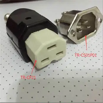 

3Pin AC power socket,multifunction Universal socket TR-CP21 + TR-CS01P01