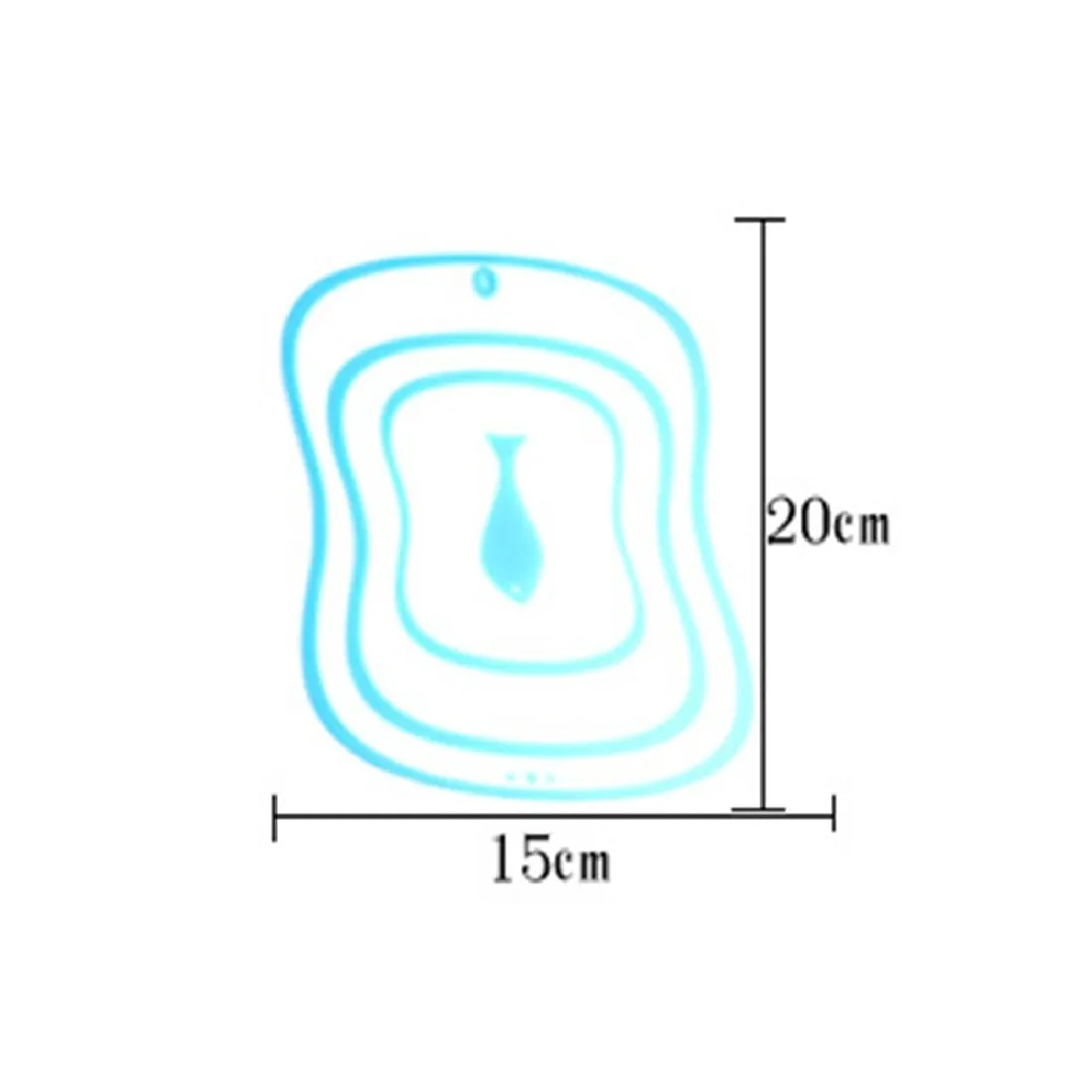 2 шт кухонные матовые Нескользящие Пластиковые Разделочные доски для резки продуктов