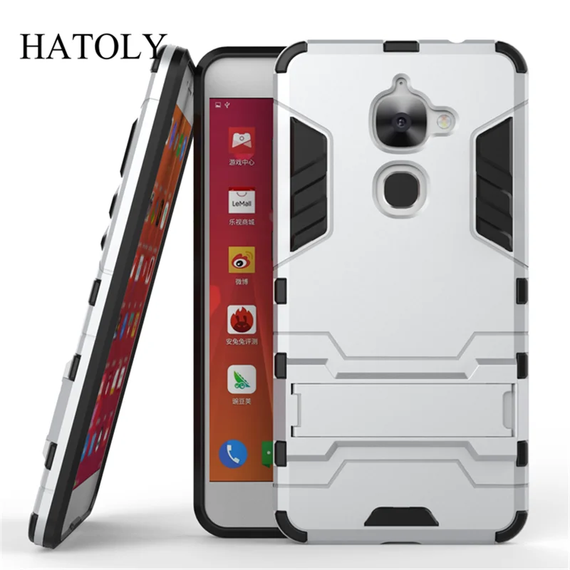 

HATOLY For Armor Case Letv Le 2 Le X620 Case Shockproof Robot Hybrid Silicone Rubber Hard Phone Cover For Letv Le2 Pro X526 X25<