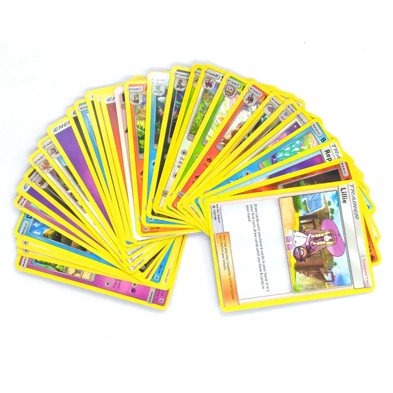 

324pcs Flash Trading Battle XY GX MEGA English Pokemons Card fight EX Charizard Venusaur Blastoise Kid Gift Figure Xmas game Toy