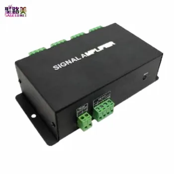 

HC800 SPI TTL signal synchronizer LED amplifier DC12V 24V 8 channels 8CH 8 ports output For dream color pixel led strip light