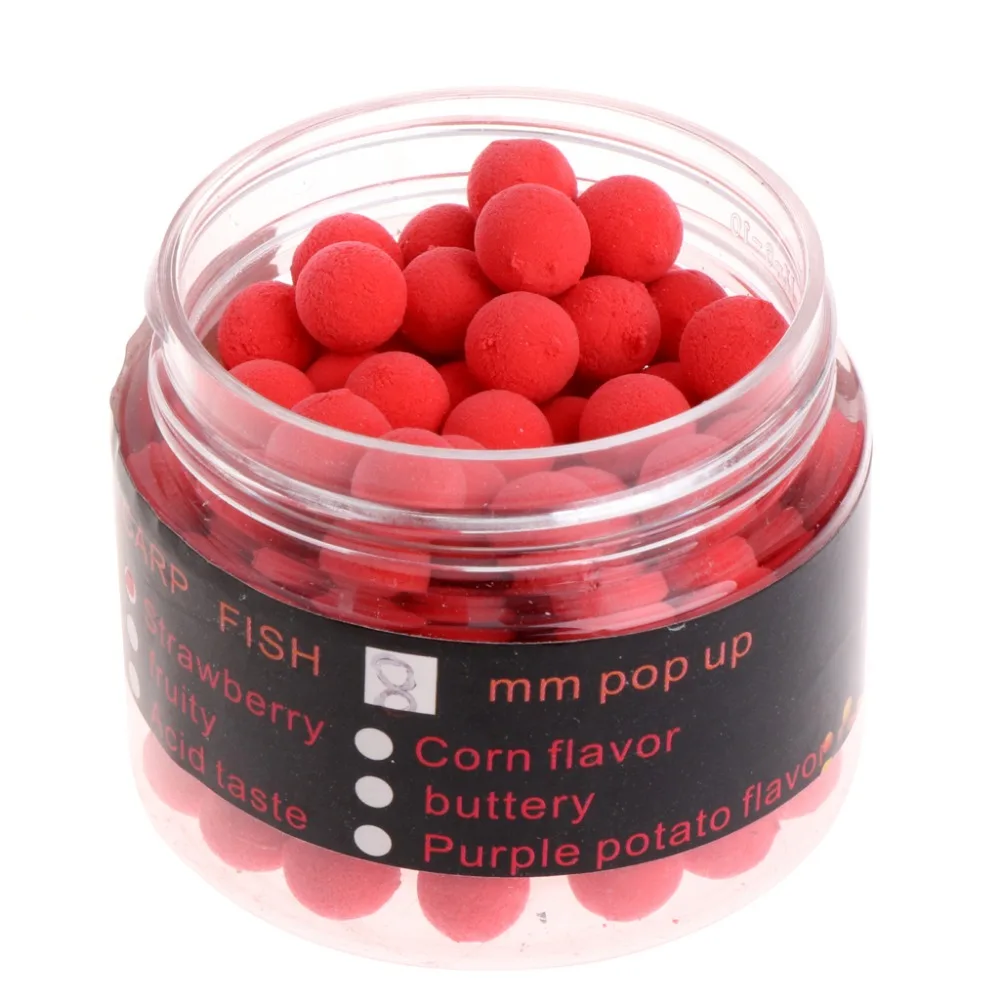 

1 Box Carp Bait Floating Fishing Lure Artificial pesca Baits Beads Pops Up Smell Ball