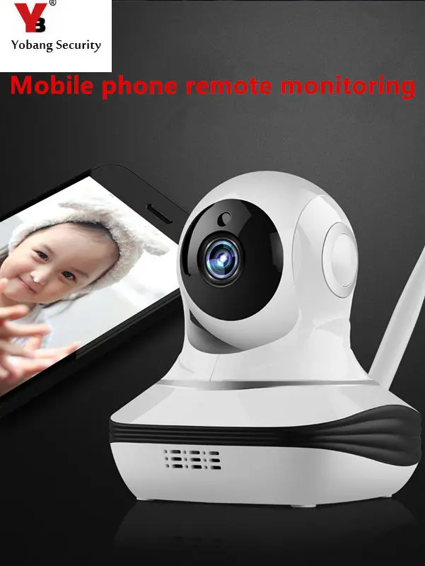 

Yobang Security IP Camera 720P WiFi Wireless IP Camera CCTV Security Camera Two Way Audio Baby Monitor Easy Cloud storage