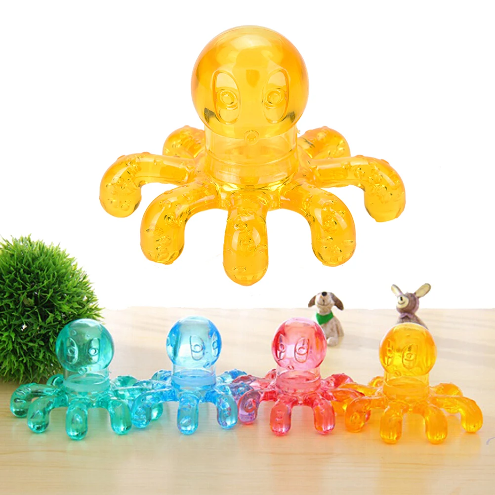 Octopus Massager Portable Crystal Massage For Relieving Neck Abdomen Back Muscle Pain