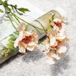 Шелк искусственный цветы хризантемы букет вечерние свадебные декоративные искусственные цветы модный Декор для дома своими руками