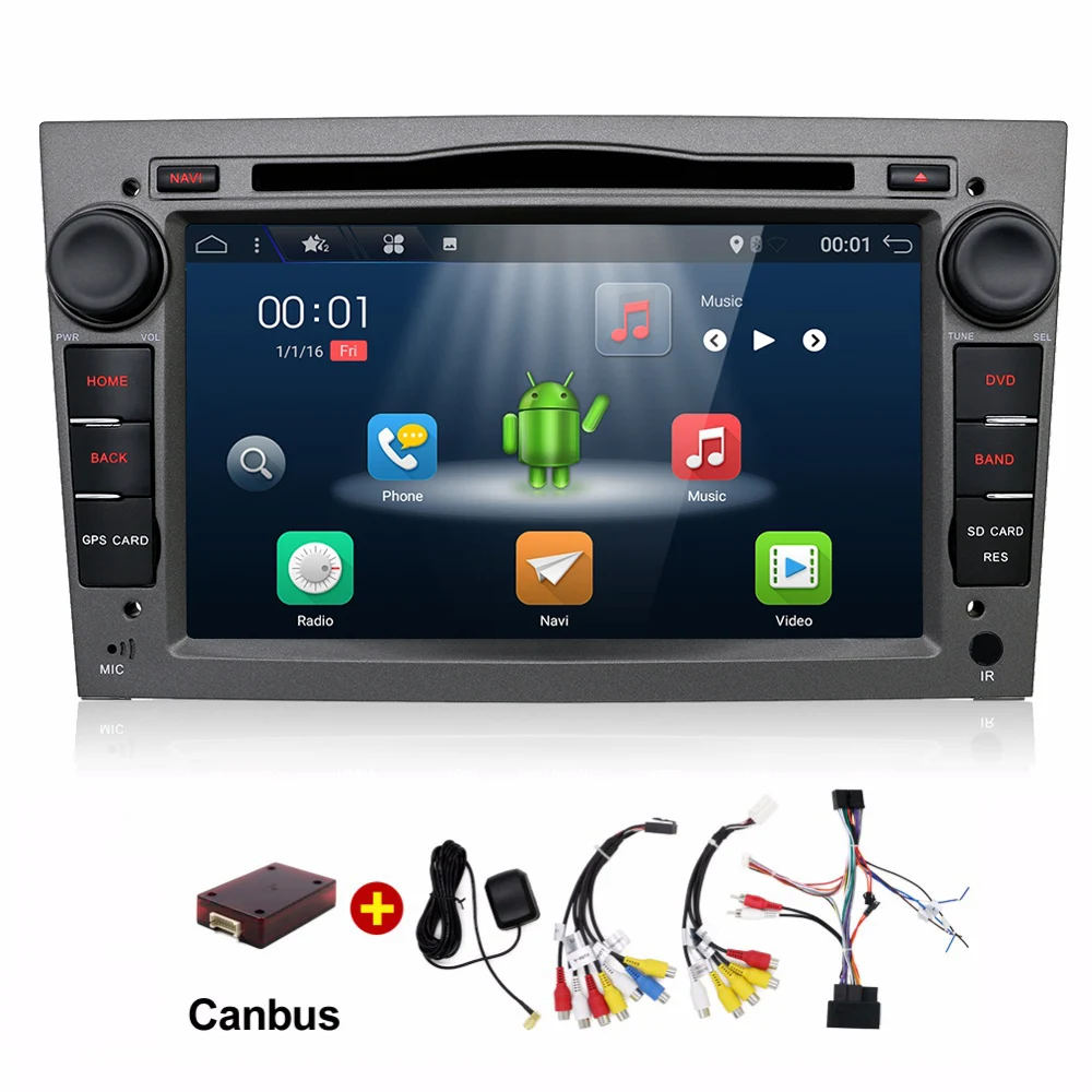2Din Android 7.1 Quad Core Car DVD Player For Opel Astra Vectra Antara