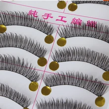 ; Новинка; 10 пар в комплекте; носки для длинный толстый крест пышные накладные ресницы, для глаз ресниц Длинные Расширение Макияж Перевозка груза падения