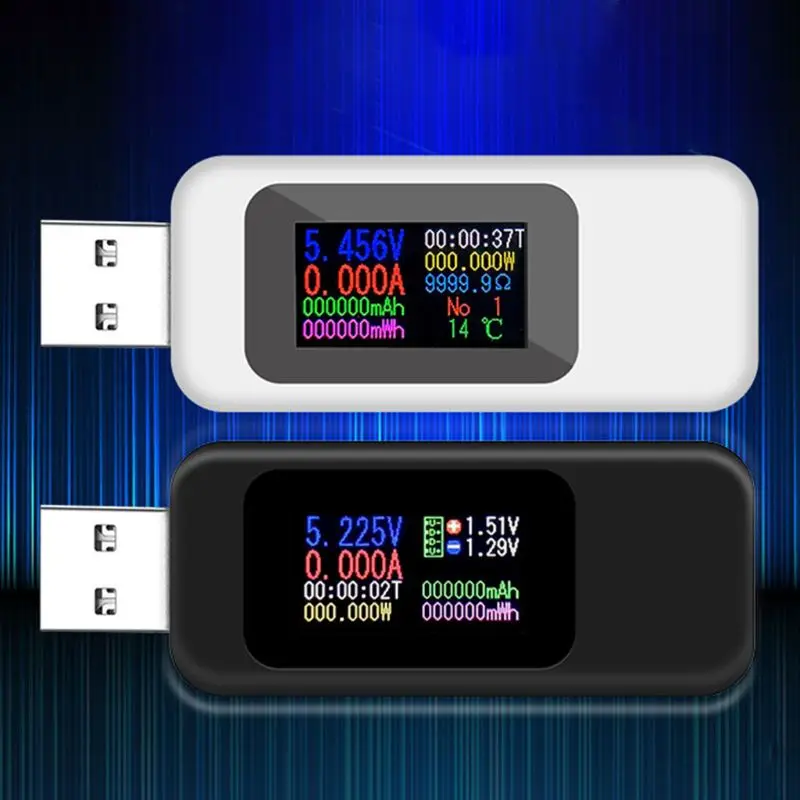 USB OLED измеритель напряжения тока мощности бытовой тестер точный инструмент для