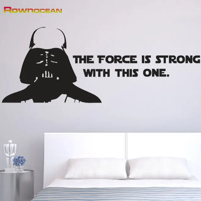 cheap sale wall stickers for children star wars art home decoration