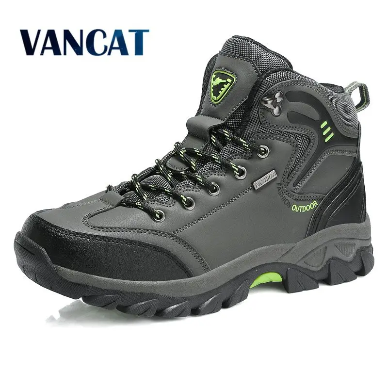 Vancat Brand Men Boots Big Size 39 47 Autumn Winter Mens Leather Fashion Sneakers Lace Up Outdoor Mountain Aterproof Shoes huismerk kopen in de aanbieding Vancat Brand Men Boots Big Size 39 47 Autumn Winter Mens Leather Fashion Sneakers Lace Up Outdoor Mountain Aterproof Shoes huismerk kopen in de aanbieding