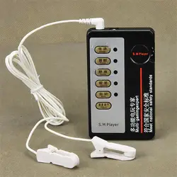 Электрическим током Соски Зажимы БДСМ эротичный комплект для женщины electro Shock клитор клип стимулятор Игры для взрослых Секс-игрушки для