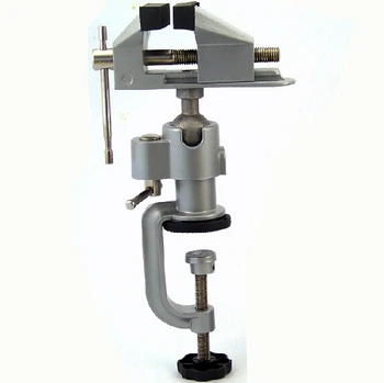 

360 Degree Rotate Bench Vise Aluminium Alloy Table Vice Mini Portable Bench Clamp Heavy Duty Power Tool