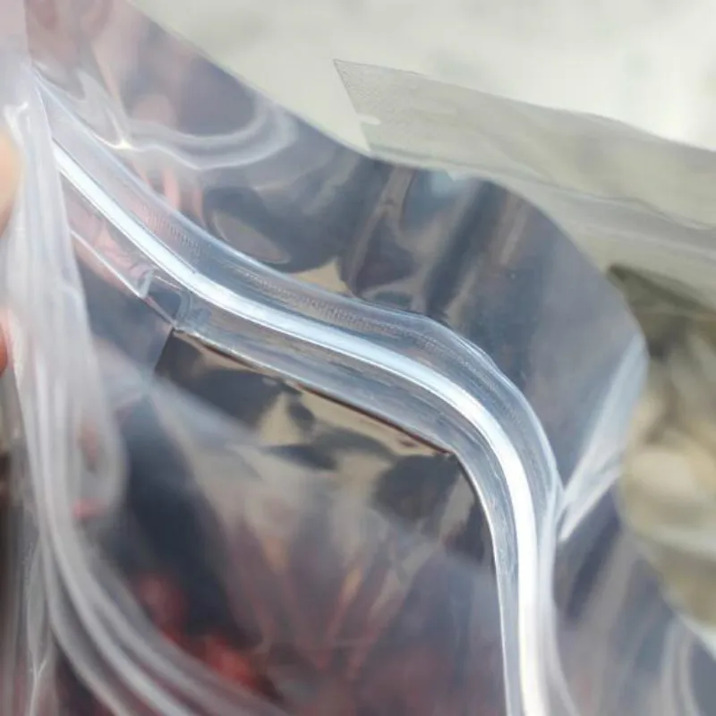 Aluminum Foil Packaging Zip Lock Food Packing Bags Medical Coffee Smell Proof Package Heat Seal Reclosable Pouch 19041701