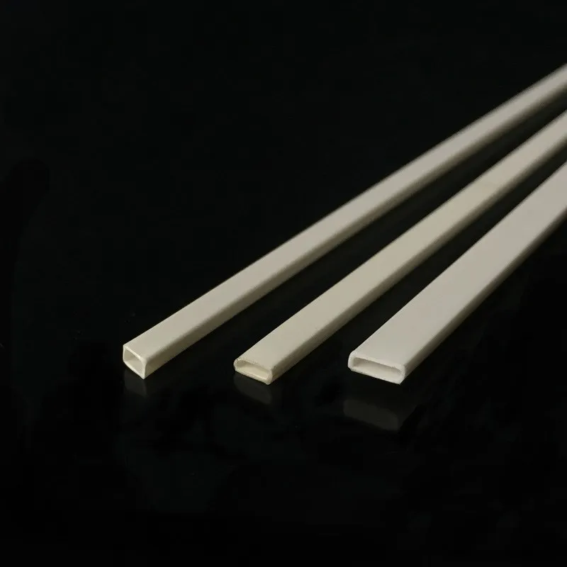 Материал для ручной работы сделай сам пластиковый материал трубы ABS полые прямоугольные трубки model100pcs