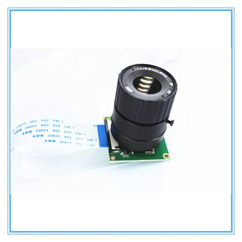 Raspberry Pi Camera 5MP 8mm Focal Length Night Vision NoIR Camera Board with IR CUT for 3