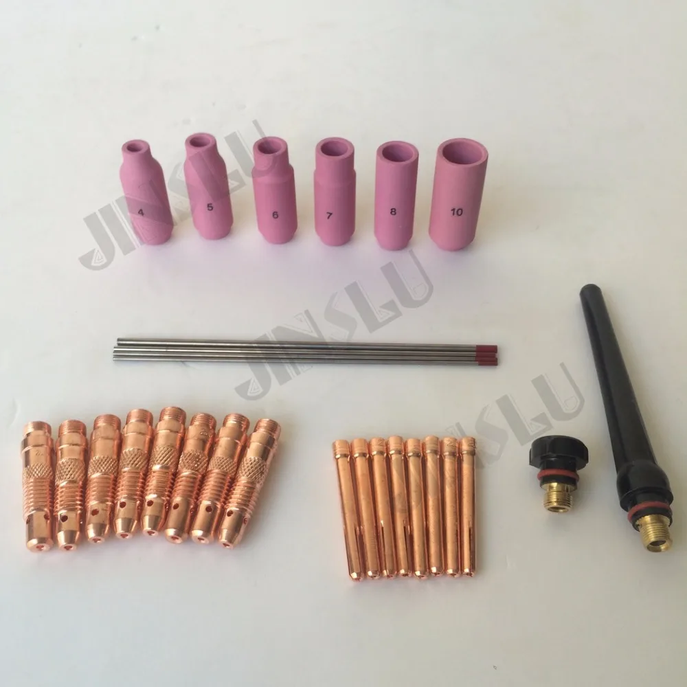 Free Shipping WP SR 17 18 26 Series TIG Welding Torch Consumables Accessories Ceramic Nozzle 4#5#6#7#8#10#12# 70PCS