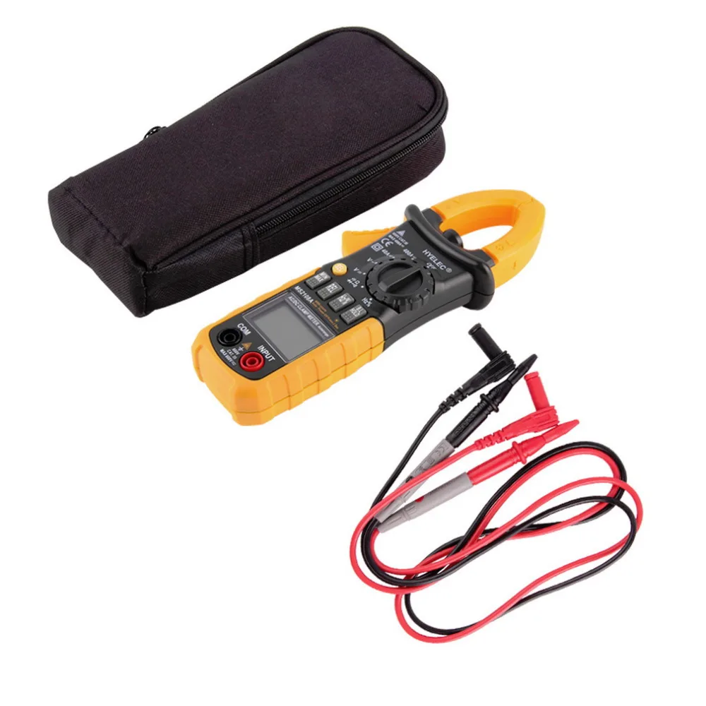 1pc Digital AC DC Clamp Meter Ground Unit Megohmmeter Resistance Earth Tester Multimeter HYELEC Multimetro 4000
