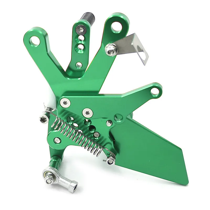 Для Kawasaki Ninja400 задний Набор Rearset подножки для ног высокое качество ЧПУ Алюминиевый сплав ниндзя 400 педаль