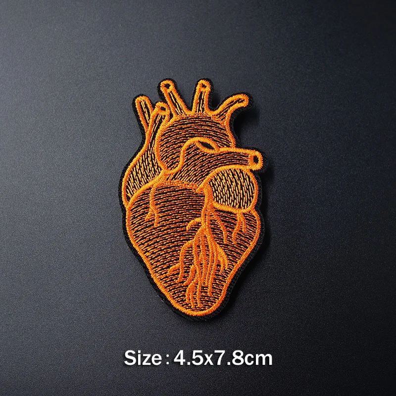

Size:4.0x7.8cm Badges Patch Embroidered Applique Sewing Label Clothes Stickers Apparel Accessories Badge