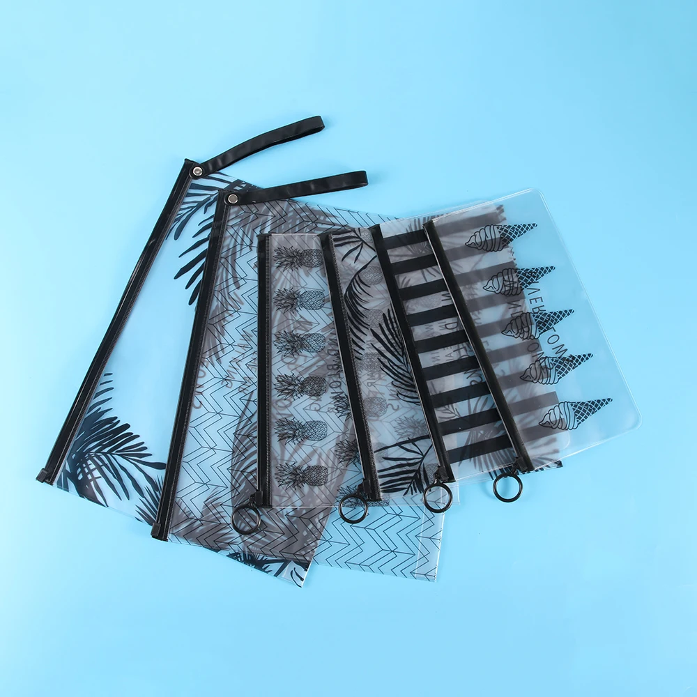 1PCS New Portable Brush Bag CosmeticTools Pencil Pen Case Bag Clear Make up Pouch Zipper Toiletry Holder Storage Makeup Tool Kit 1PCS New Portable Brush Bag CosmeticTools Pencil Pen Case Bag Clear Make up Pouch Zipper Toiletry Holder Storage Makeup Tool Kit