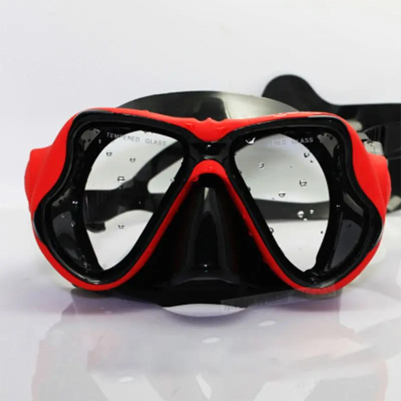 Новые очки-маска для ныряния из закаленного стекла для взрослых, подводное плавание, водонепроницаемые, герметичные, удобные, подходят для