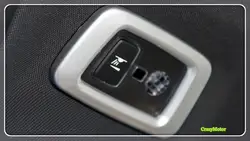 Для Volvo XC60 2018/XC90 2015-2018 ABS Матовый интерьера задний свет чтения Рамки Стикеры Обложка 2 * стайлинга автомобилей
