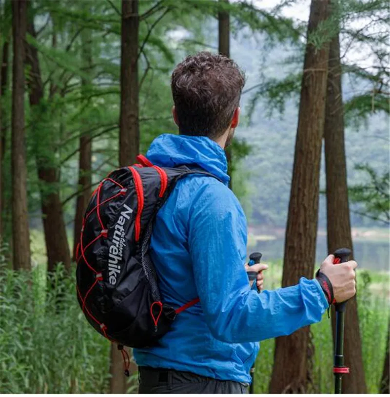 Naturehike Outdoor Hydration Pack Running Backpack Cycling Bag Hiking Water Bag Lightweight Running Bag 15L