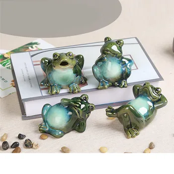 

NEW Frogs Figurine Sexy Modern Resin Home Sculpture Dolls Resin Model Odd Gifts Crafts Animal Ornaments Home Decoration