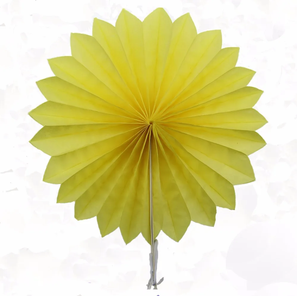 FANLUS Valentine's Day Decoration 20cm Paper Wheel Fans Pom Poms Flowers for Bridal Shower Wedding Anniversary Birthday Party  (14)
