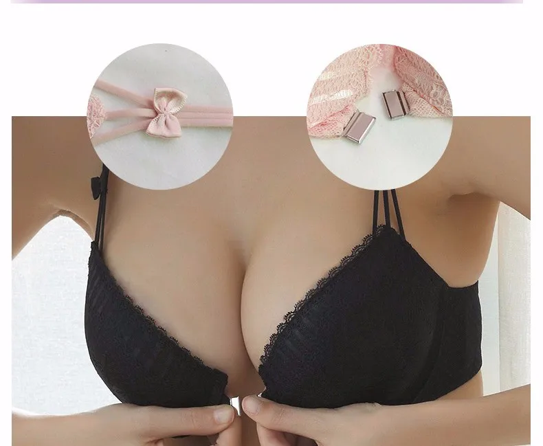 front closure bra set