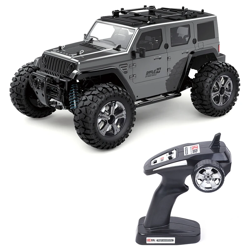 SUBOTECH BG-1521 сзади прямой внедорожный RC автомобилей автомобиля 1/14 4WD с высоким уровнем Скорость Модель игрушечных автомобилей рулевое Шестерни рулевого Системы - Цвет: Silver