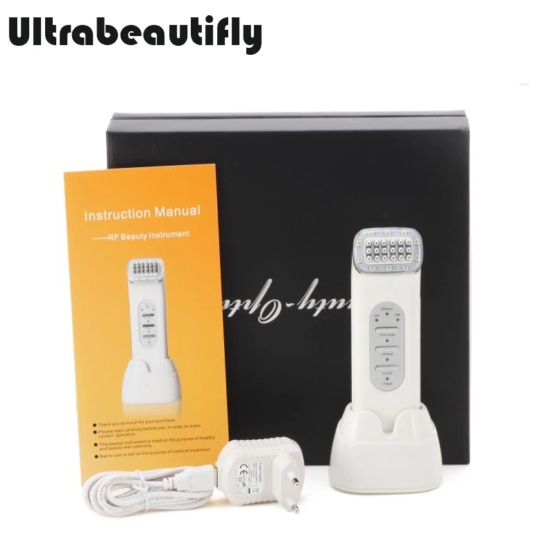 

rf Radio Frequency Infrared Heating Collagen Stimulation Growth Wrinkle Remover Skin Lifting Tightening Facial Beauty Massager