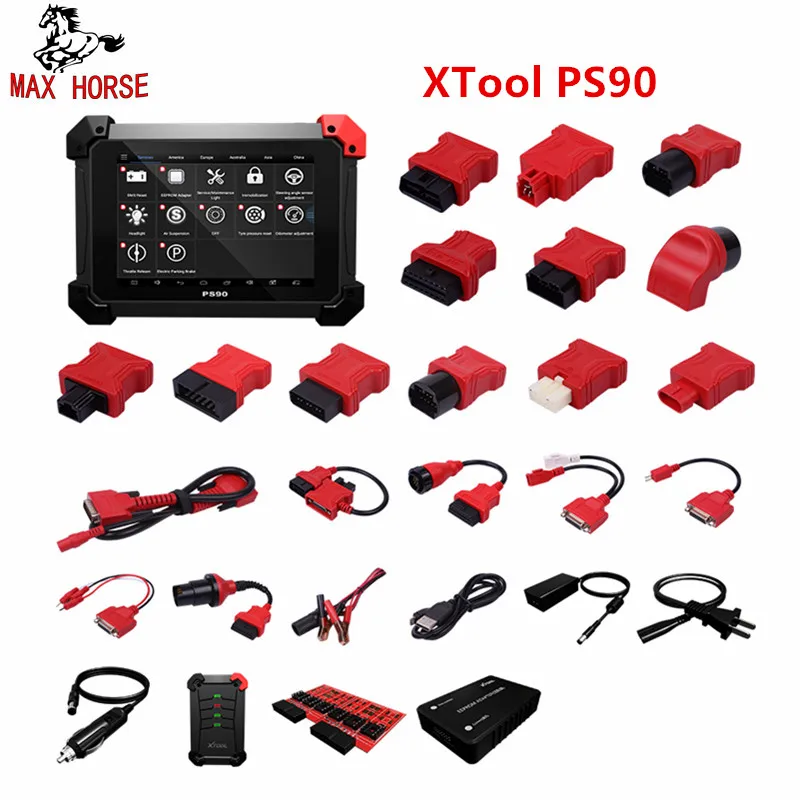 

XTool PS90 Tablet Vehicle Diagnostic Tool Support Wifi and Special Function