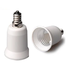 E12 к E26/E27 светильник адаптер E12 к E26/E27 патрон лампы конвертер, CE Rohs установить стандартные лампы в канделябры разъем