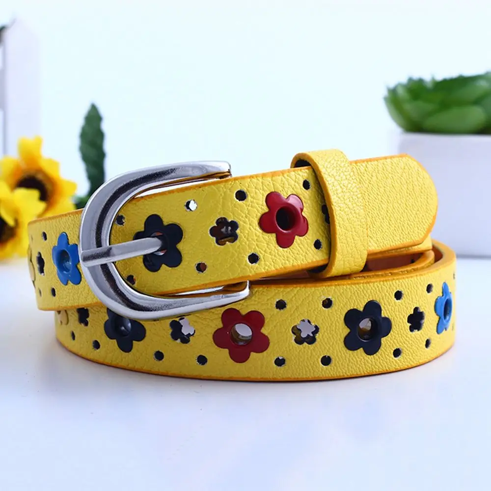 Hollow Butterfly Flowers Children Belt Boys and Girls Adjustable Belts Women Waistband kids fashion belt