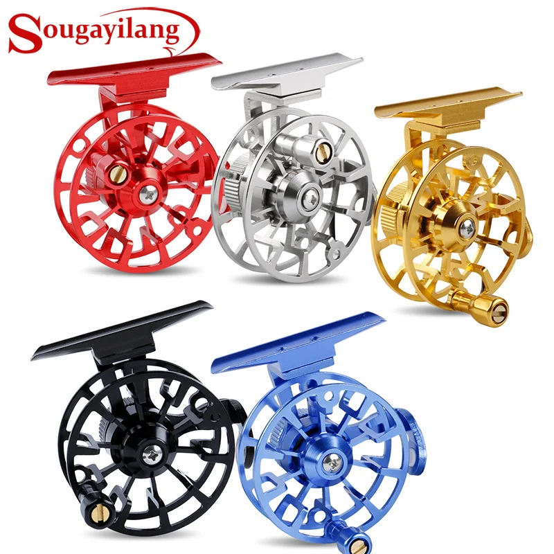 

Sougayilang 5 Colors Metal Fishing Reels Ultralight Weight Metal Anti-corrosion Fishing Reel Left/Right Hand