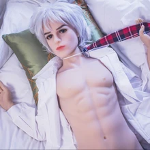 160cm Robot gay Real TPE Man Sex Doll With Big Choosed Penis size fake Dildo Male body For Women Bugger with anal hole