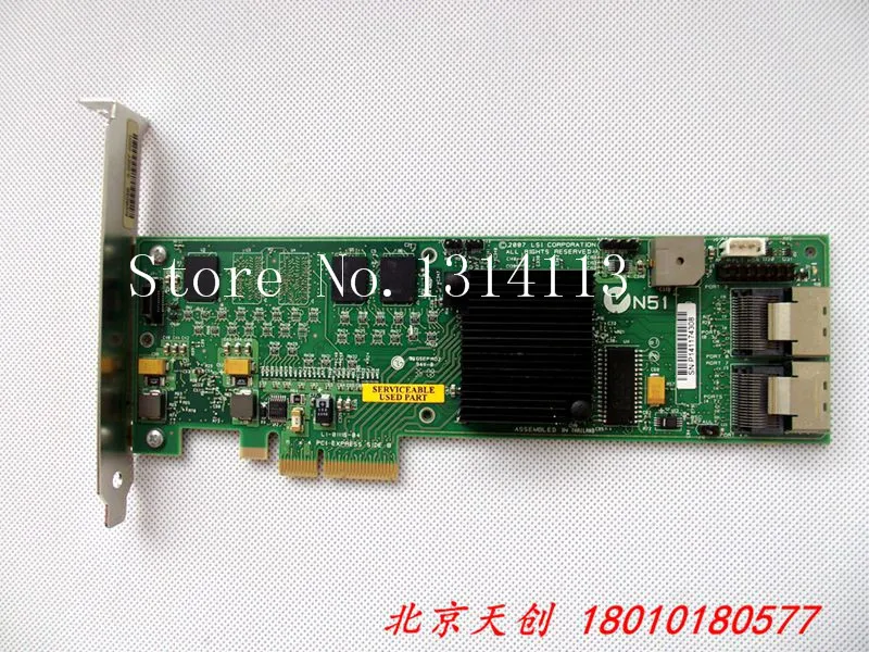

[SAA] LSI Logic MegaRAID MR SAS 8708ELP array card L1-01116-04 --2PCS/LOT
