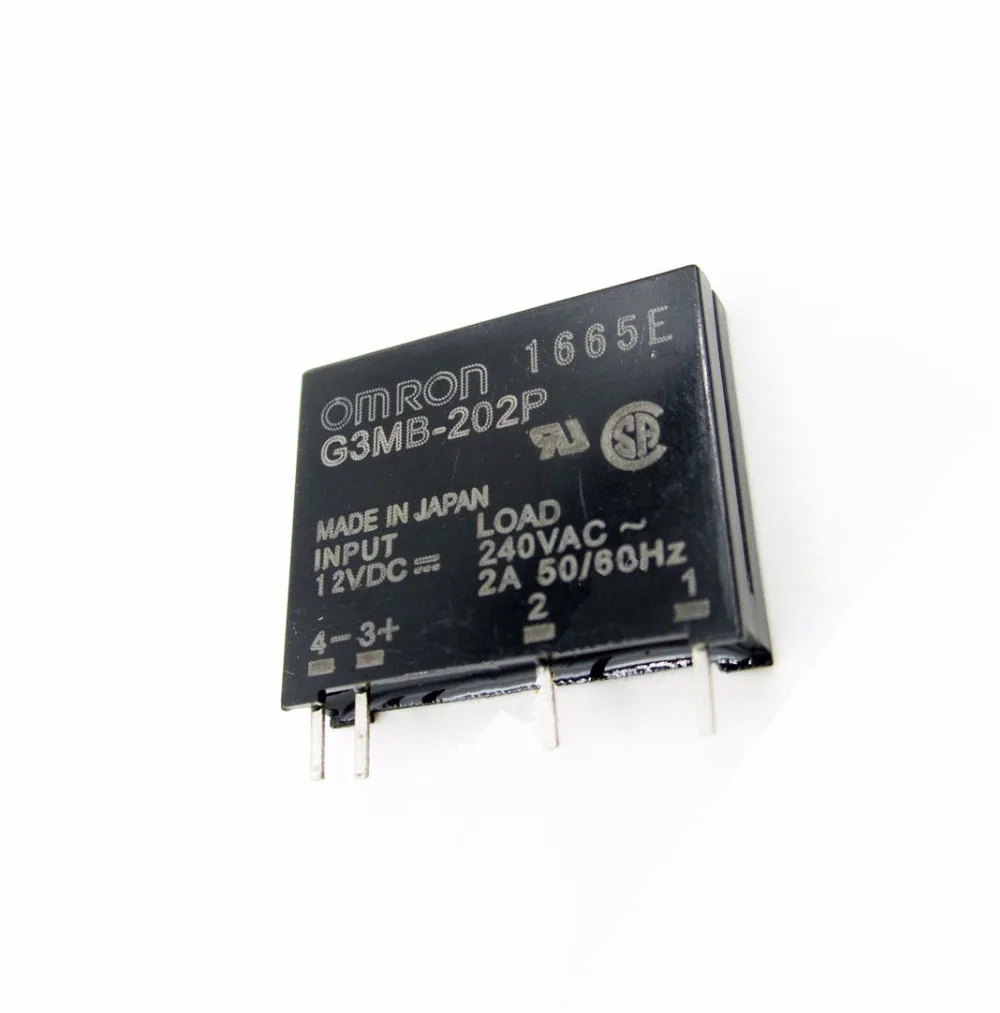 

2 PCS G3MB-202P DC-AC PCB SSR In 12V DC AC 2A Out 240V Solid State Relay Module