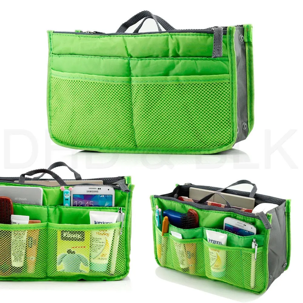 Large Storage Bag Hot Necessaire Women Purse Handbag Organizer Large Storage Bag Hot Necessaire Women Purse Handbag Organizer Organiser Travel Travelling Insert Liner Cosmetic In Bags From Home Garden