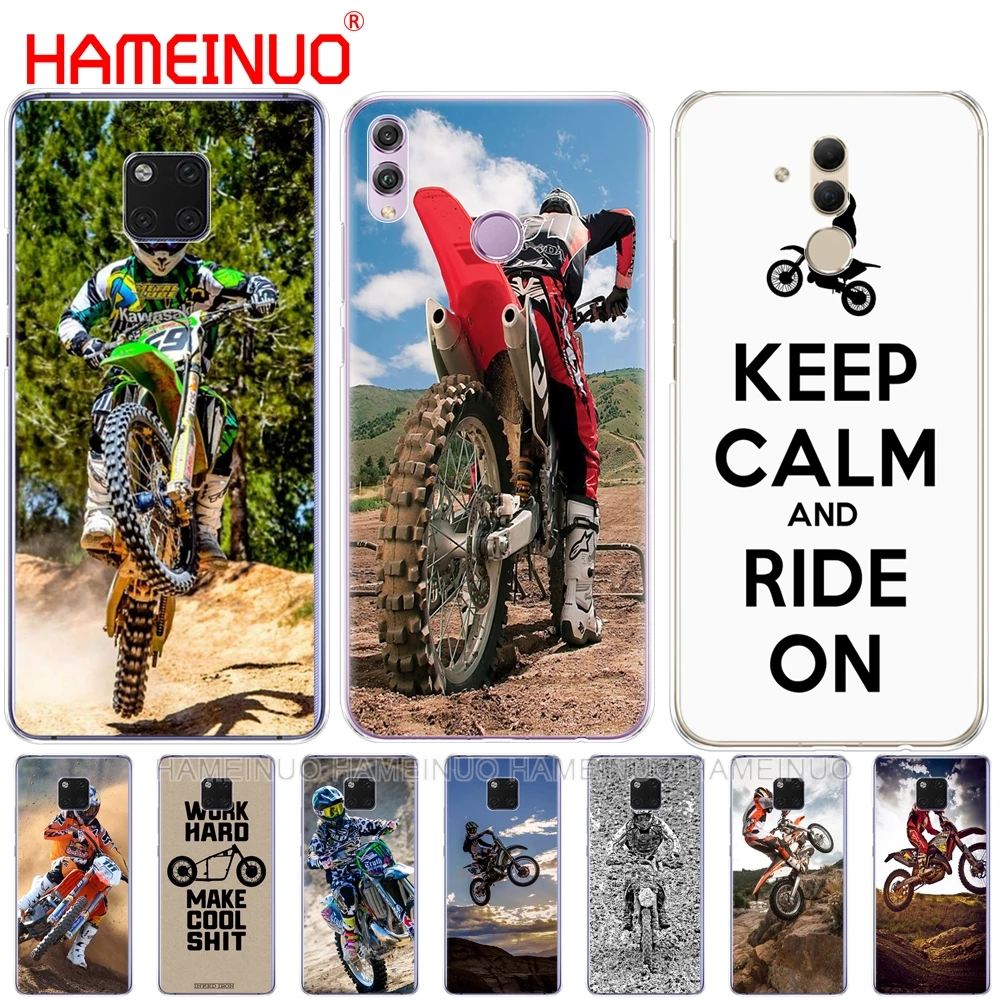 

Motocross dirtbikes free style Cover phone Case for Huawei NOVA 3 3i mate 20 pro for honor 8x max note 10