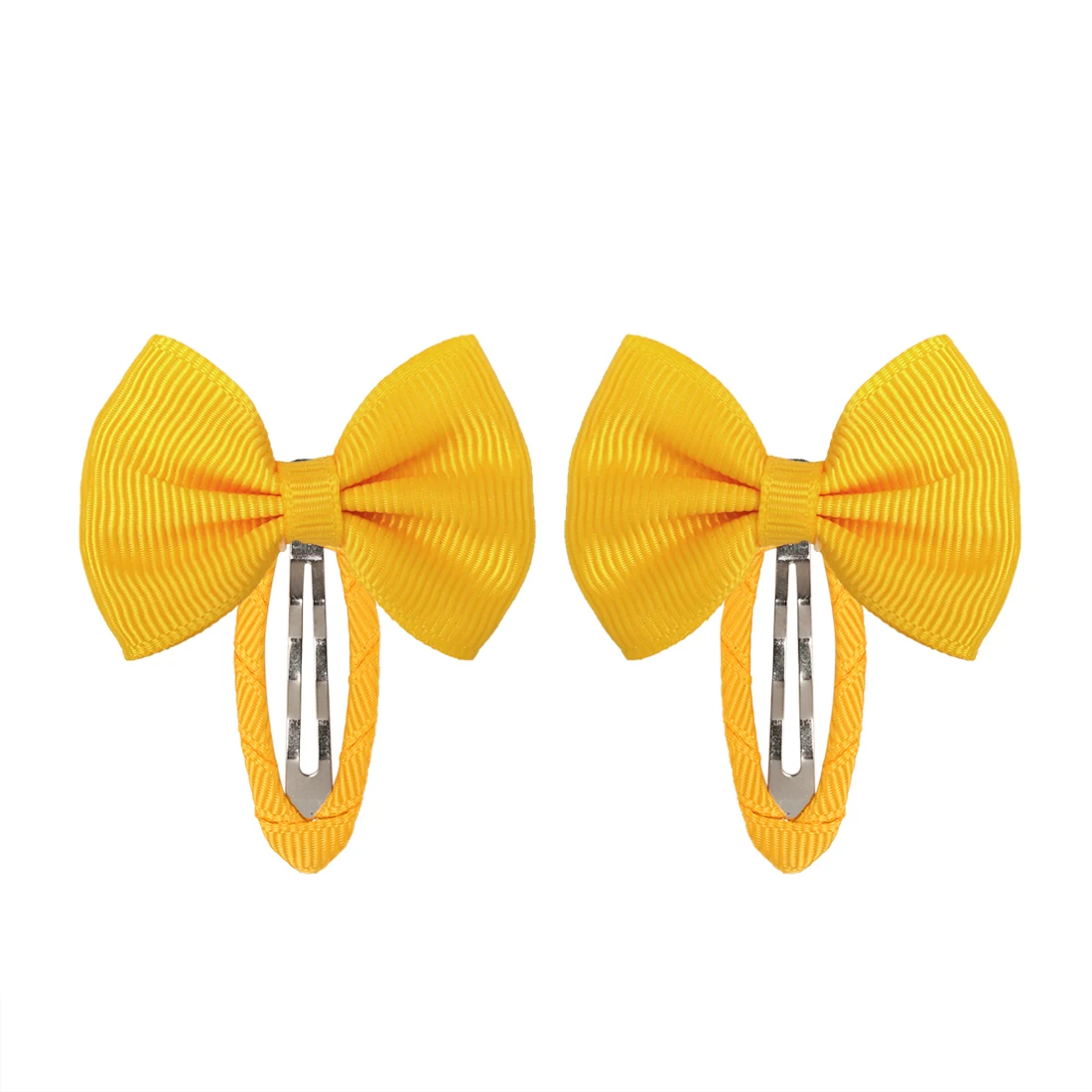 36pcs/lot Mini Grosgrain Ribbon Bows With Bobby Pin Children's Solid Color Hair Clips 18Colors |