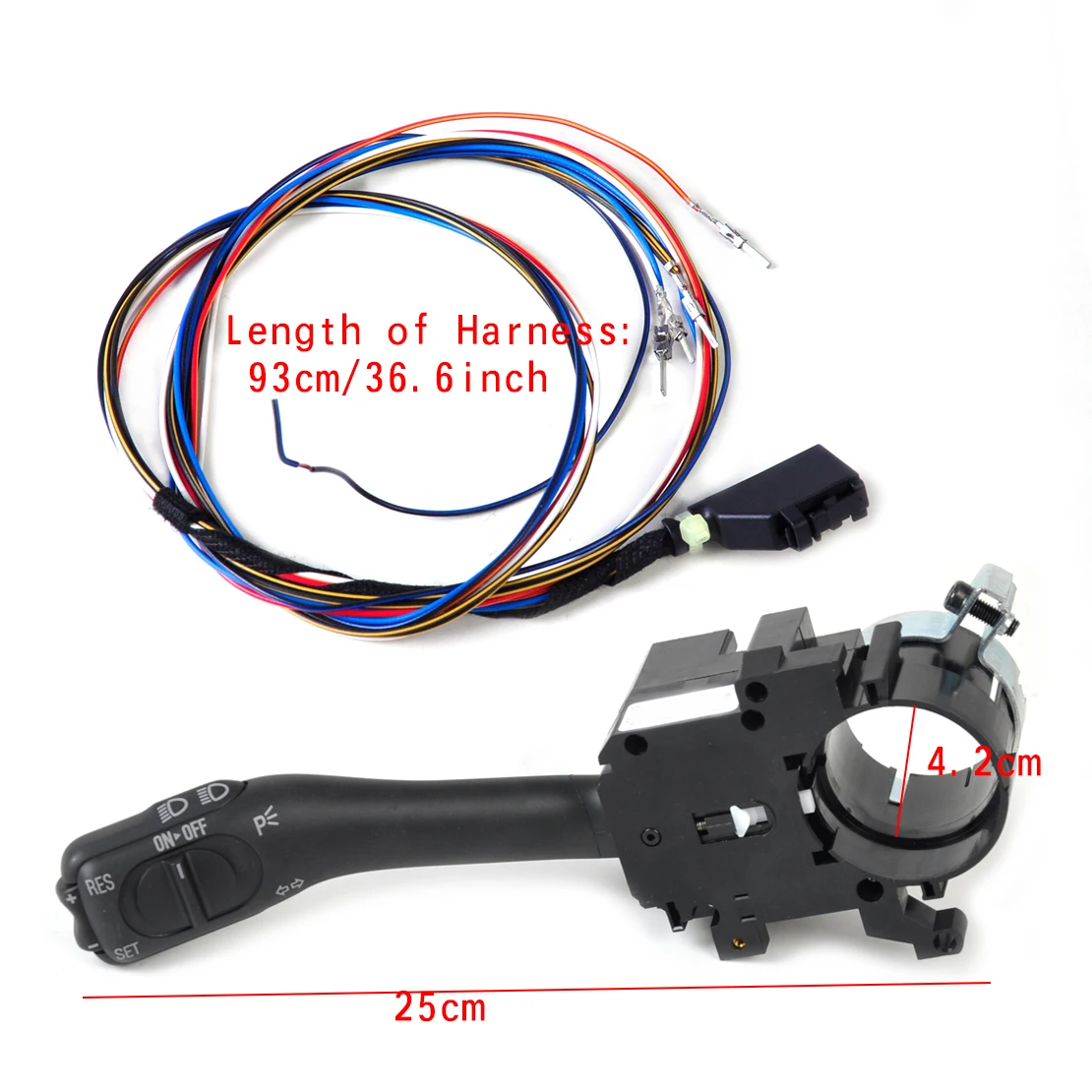 Система круиз контроля beler стебель и жгут проводов для VW Golf Jetta Passat B5 Beetle Skoda Superb Seat