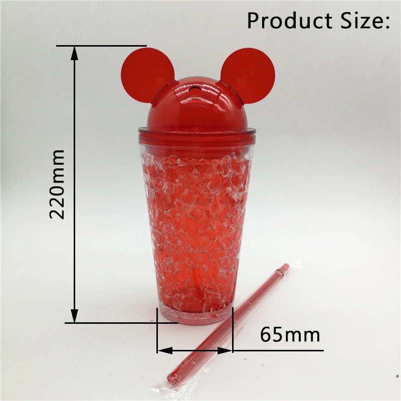 My Water Bottle 450 мл двухслойные пластиковые летние Мультяшные бутылки для воды в