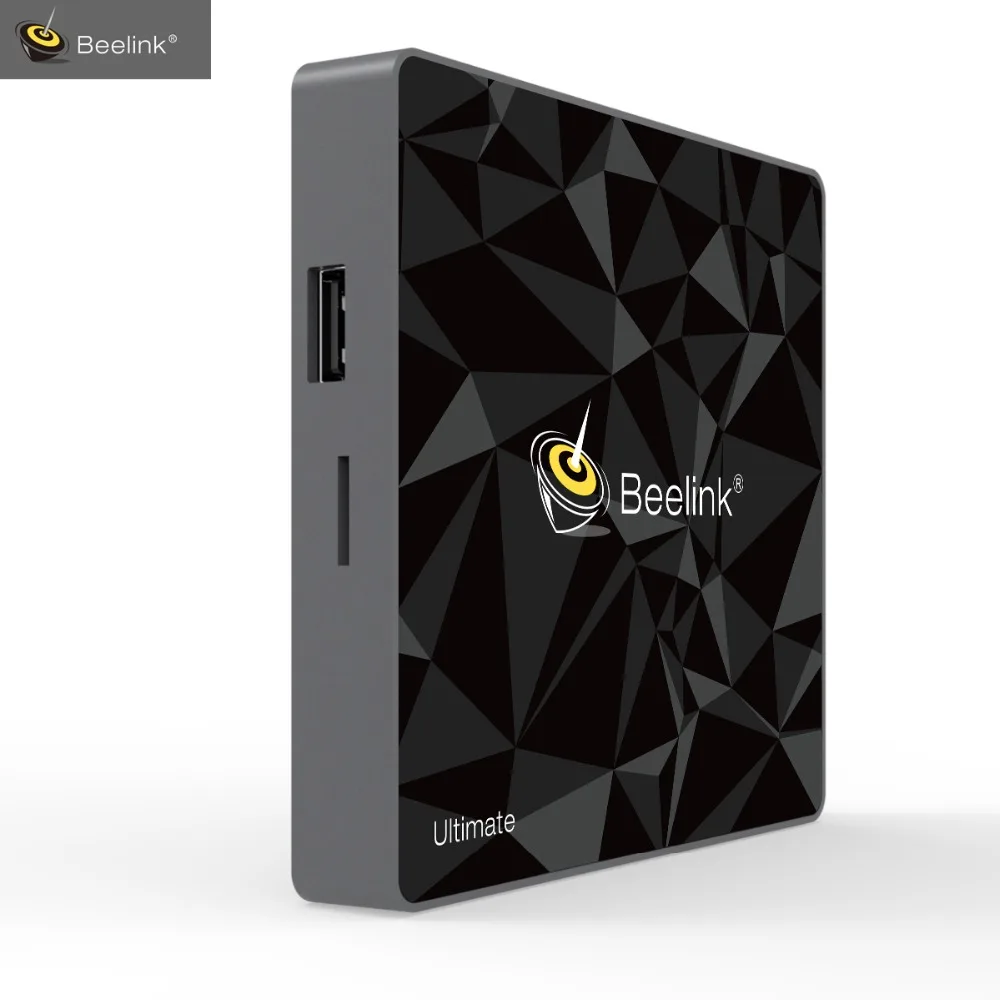 Beelink GT1 Android 7,1 Bluetooth 4,0 Ultimate Amlogic S912 Octa Core Процессор Декодер каналов кабельного телевидения двухдиапазонный Wi-Fi 1000 м HDMI 3 ГБ + 32 ГБ ТВ коробка