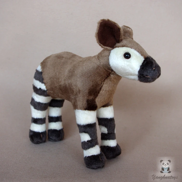 Stuffed Animal Toy Wild Real Life Okapi Doll Giraffe Kids Plush Real Life Okapi Doll Giraffe Kids Plush