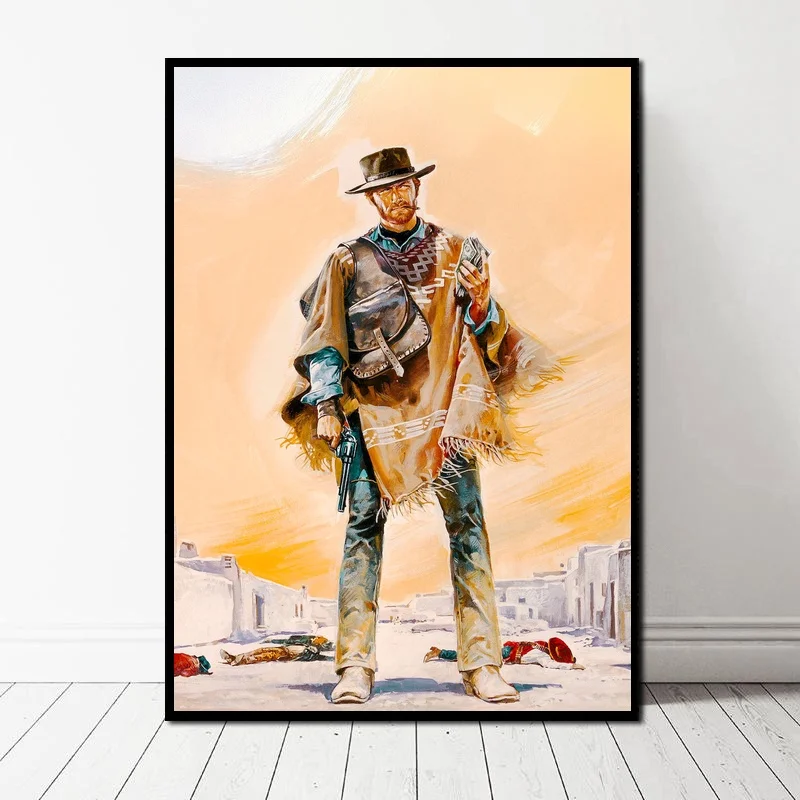 Изысканный дол 1964 клинтский Eastwood культовый Западный кинотеатр Художественная