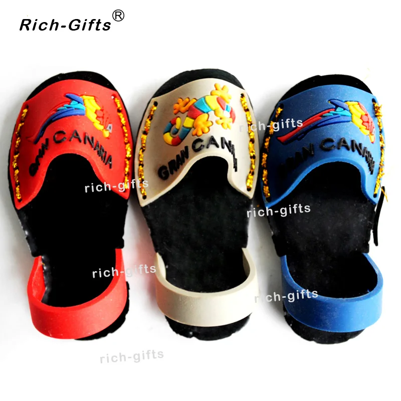 

Customized OEM/ODM Decoration Promotional Gifts With Your Logo Silicone Fridge Magnets Souvenir Gran Canaria 1000PCS/Lot (RC-ES)