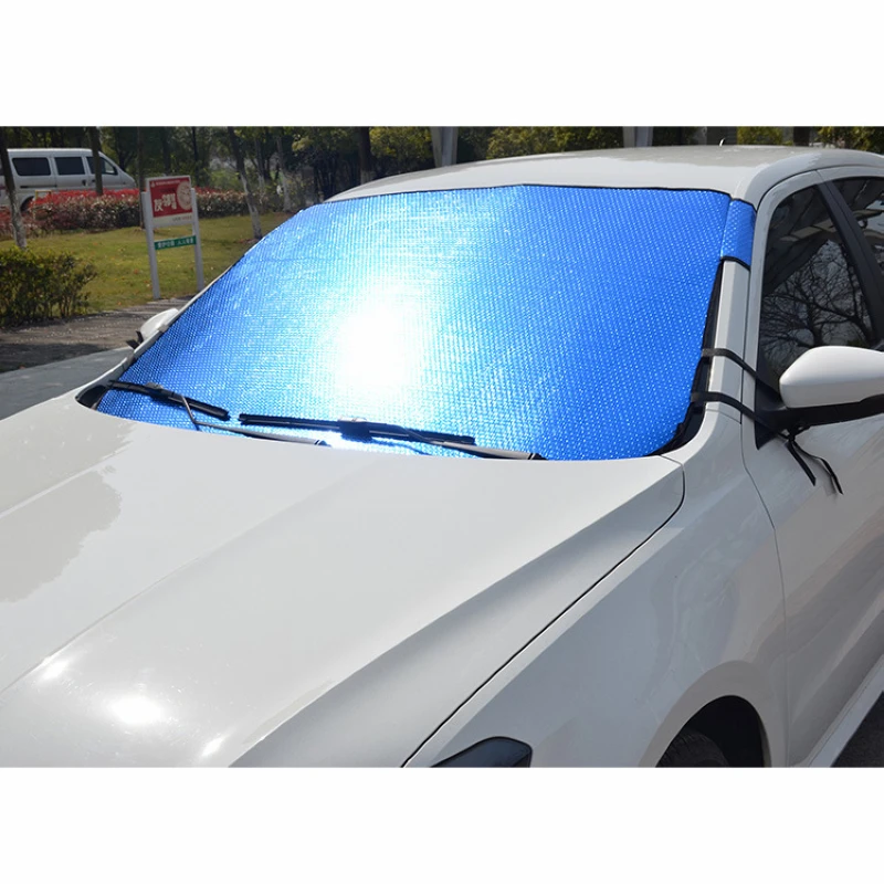 140*90cm Universal Car Front Windshield SUV Sunshade Windscreen Cover Sun Shield